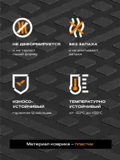 Коврик в багажник REZKON 5743015100