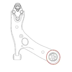 Рычаг подвески CTR GV1007