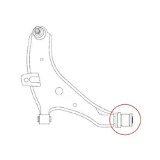 Рычаг подвески CTR GV1025