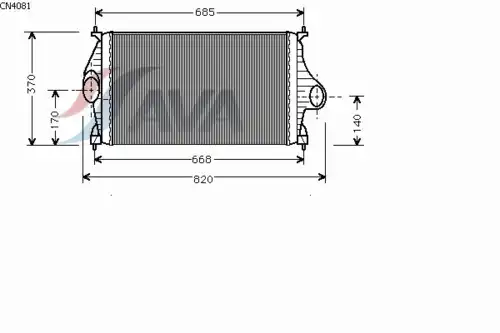 Интеркулер AVA CN4081