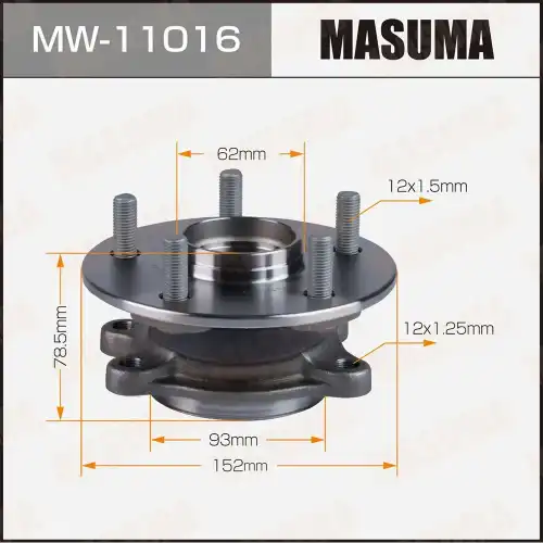 Ступица MASUMA MW-11016