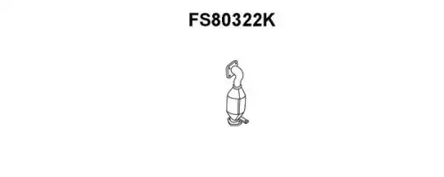Катализатор FS80322K FAURECIA