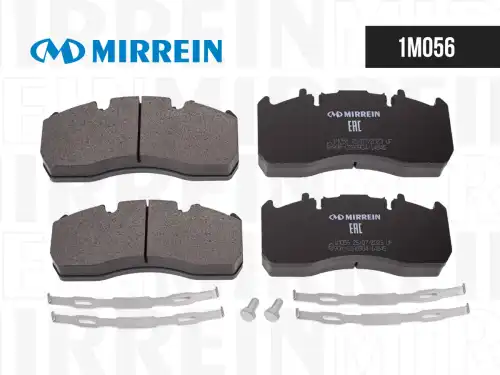 Тормозные колодки дисковые MIRREIN 1M056