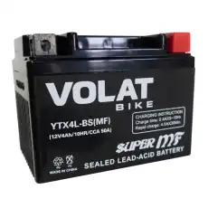 Аккумулятор VOLAT YTX4L-BS MF