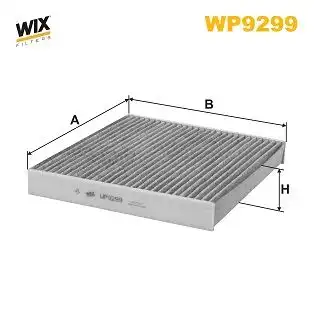 Салонный фильтр WIX WP9299