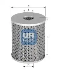 Топливный фильтр UFI 26.601.00