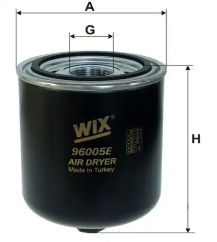 Осушитель кондиционера WIX 96005E