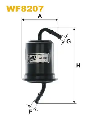 Топливный фильтр WIX WF8207