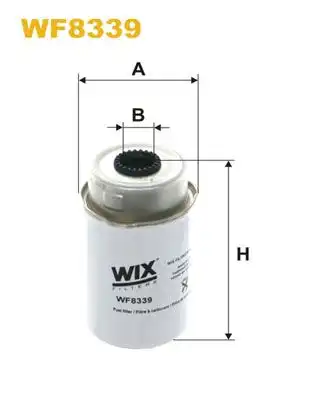 Топливный фильтр WIX WF8339