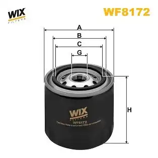 Топливный фильтр WIX WF8172