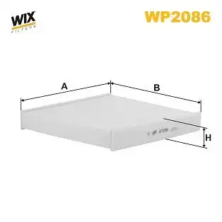 Салонный фильтр WIX WP2086