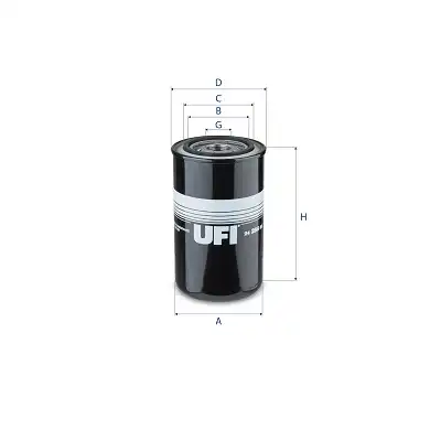 Топливный фильтр UFI 24.266.00