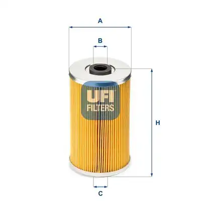 Топливный фильтр UFI 26.609.00