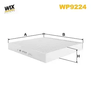 Салонный фильтр WIX WP9224