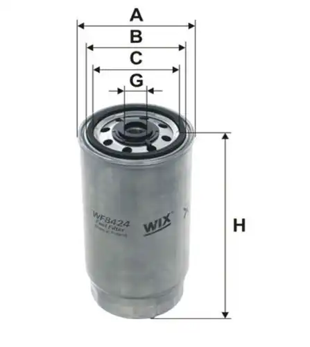 Топливный фильтр WIX WF8424