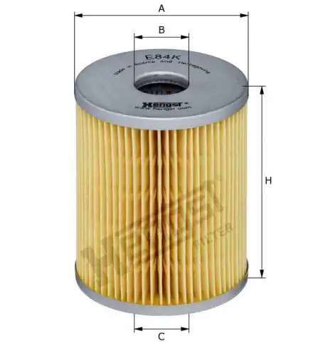 Топливный фильтр HENGST E84K D661