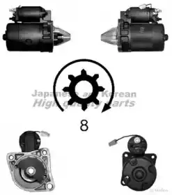 Стартер ASHUKI M510-02