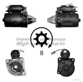 Стартер ASHUKI M510-05
