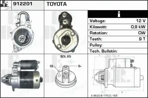 Хомут глушителя EDR 912201