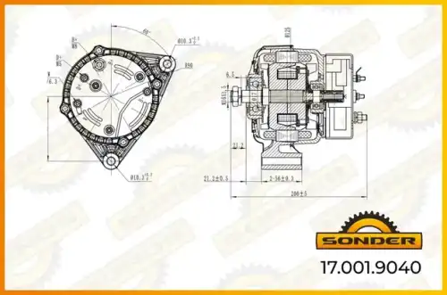 Генератор SONDER 170019040