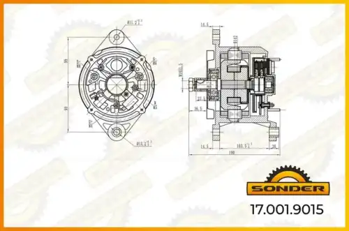 Генератор SONDER 170019015