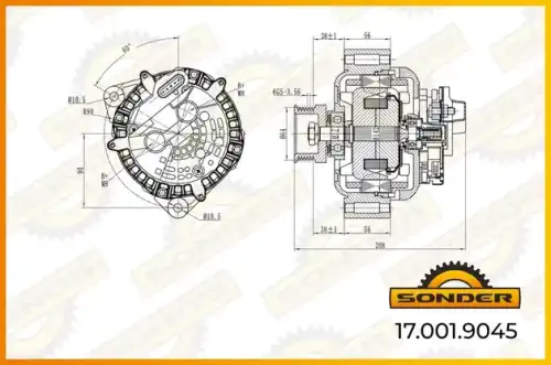 Генератор SONDER 170019045
