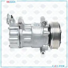 Компрессор кондиционера Citroen Berlingo 02-08, Citroen C2 03-, Citroen C3 02-, Citroen C3 II KK6004 GELZER