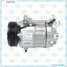 KK6508 Компрессор кондиционера Nissan Qashqai 2007-2014, Renault Clio III 2005-2014 GELZER