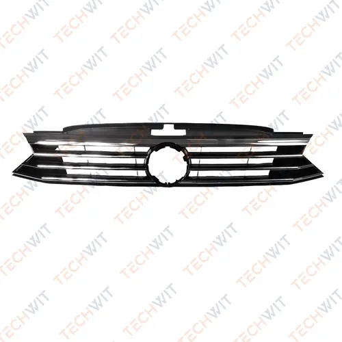 Реш тка радиатора с хромом VW Passat B8 2014-2020 BD005VWG005CR TECHWIT
