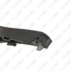 BD024ADI056GR Молдинг бампера переднего Лев. грунт Audi Q7 2015-2020 TECHWIT