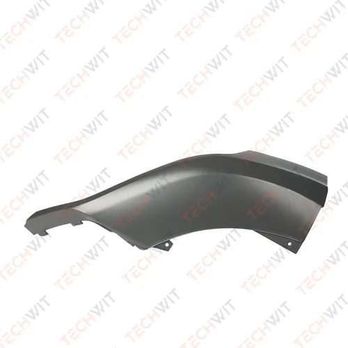 BD024ADI056GR Молдинг бампера переднего Лев. грунт Audi Q7 2015-2020 TECHWIT
