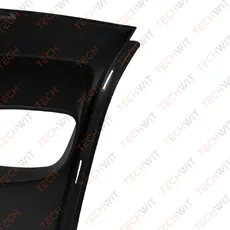 Молдинг бампера переднего Лев. Volvo XC90 2009- BD024VLV017TW TECHWIT