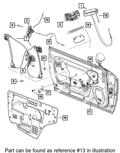 Тормозные колодки дисковые DODGE 68289623AA