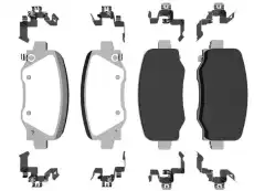 Тормозные колодки дисковые DODGE 68273101AC