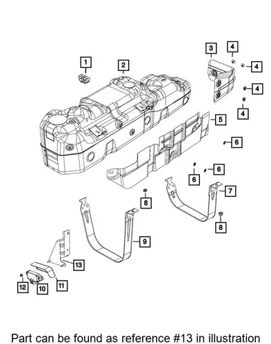 Тормозные колодки дисковые DODGE 68225327AD