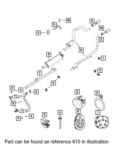 Тормозные колодки дисковые DODGE 68225327AB