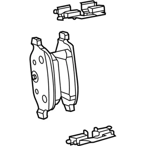 Тормозные колодки дисковые MOPAR 68088919AA