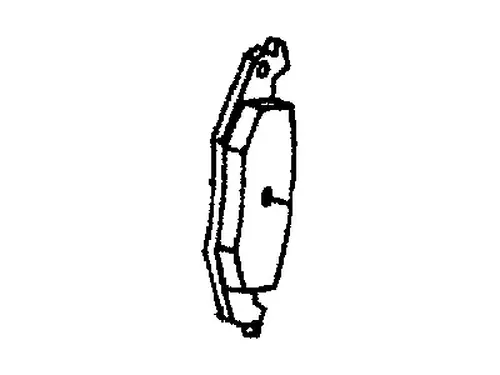 Тормозные колодки дисковые MOPAR 05083071AA