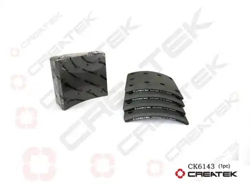 Накладки тормозные CREATEK CK6143