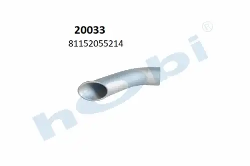 труба глушителя \MAN 20033 HOBI