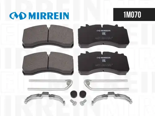 Тормозные колодки дисковые MIRREIN 1M070