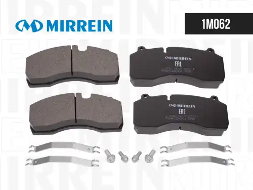 Тормозные колодки дисковые MIRREIN 1M062