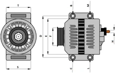 Генератор AUTOTEAM AVA080