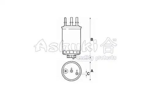 Топливный фильтр ASHUKI SY003-05