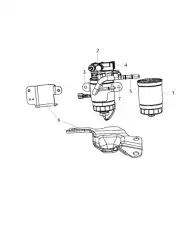 Топливный фильтр JEEP 52126-244AA