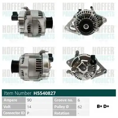 Генератор HOFFER H5540827