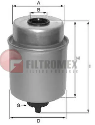 FILTER, FUEL FTF8561 FILTROMEX