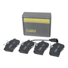 Тормозные колодки дисковые GANZ GIJ07071