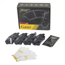 Тормозные колодки дисковые GANZ GIJ07001C