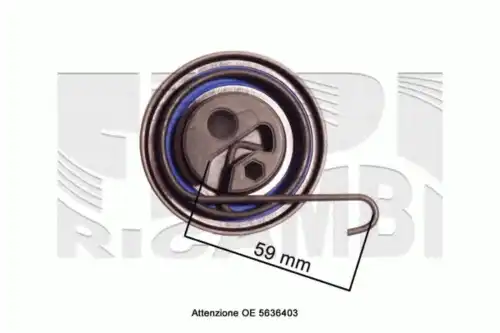 ролик натяжной ГРМ Opel 57664 CALIBER